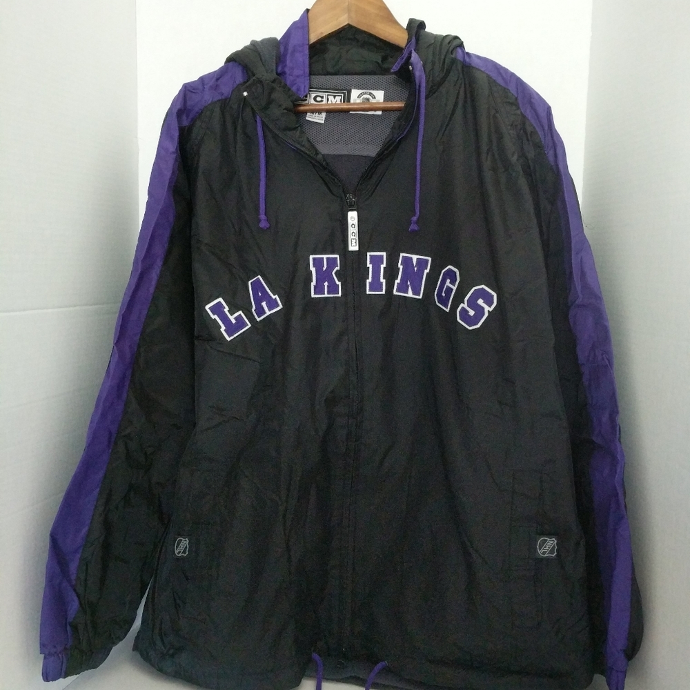 NHL LA Kings Embroidery Sweater Jacket Unisex/M